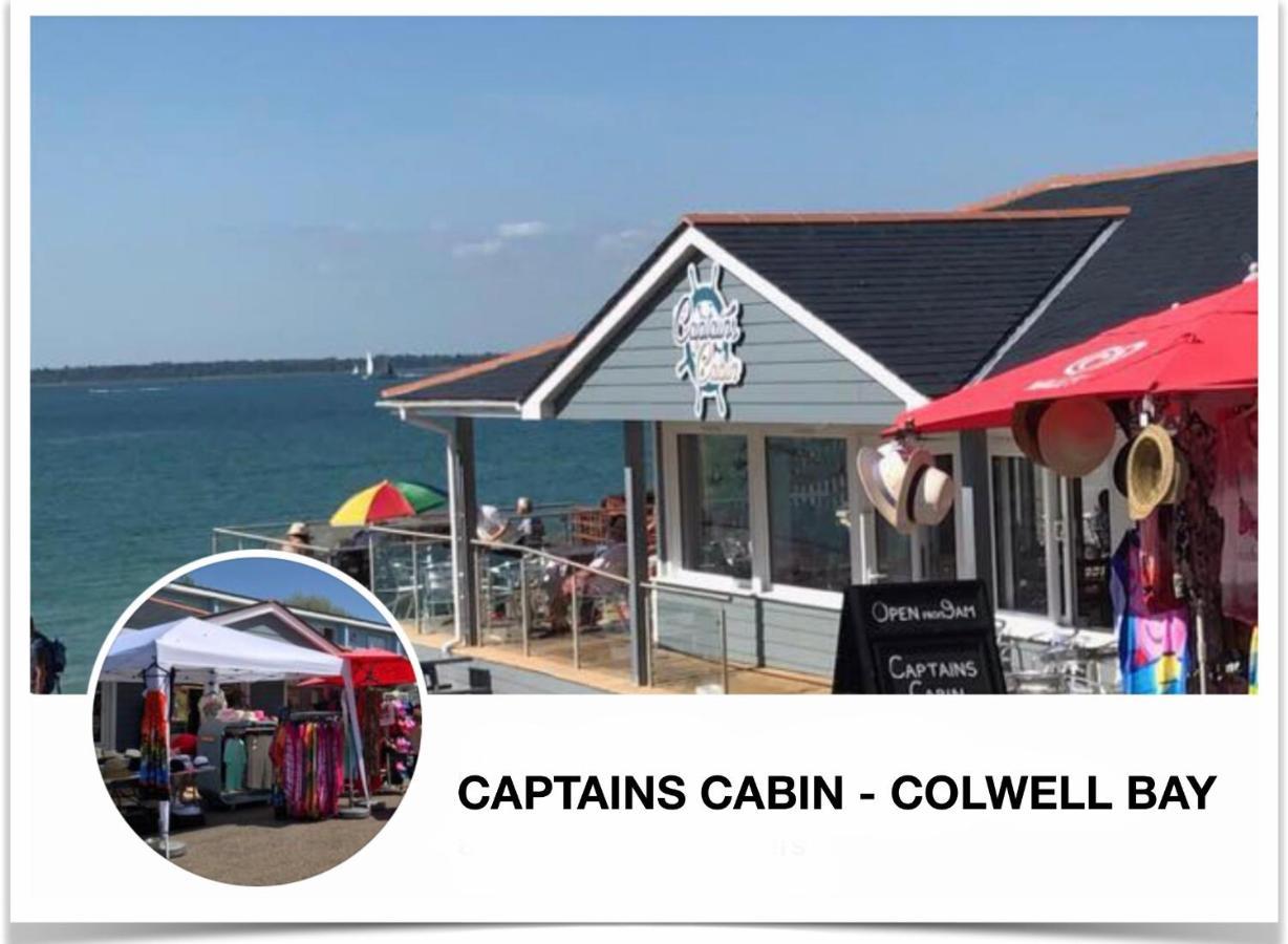 Chine Cottage Self-Catering Coastal Bungalow In Rural West Wight Freshwater Exteriör bild